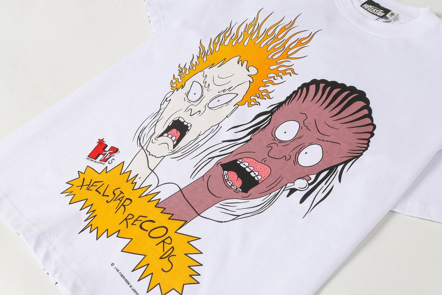 HS Cartoon Heads Graphic T-Shirt ¡ª detail