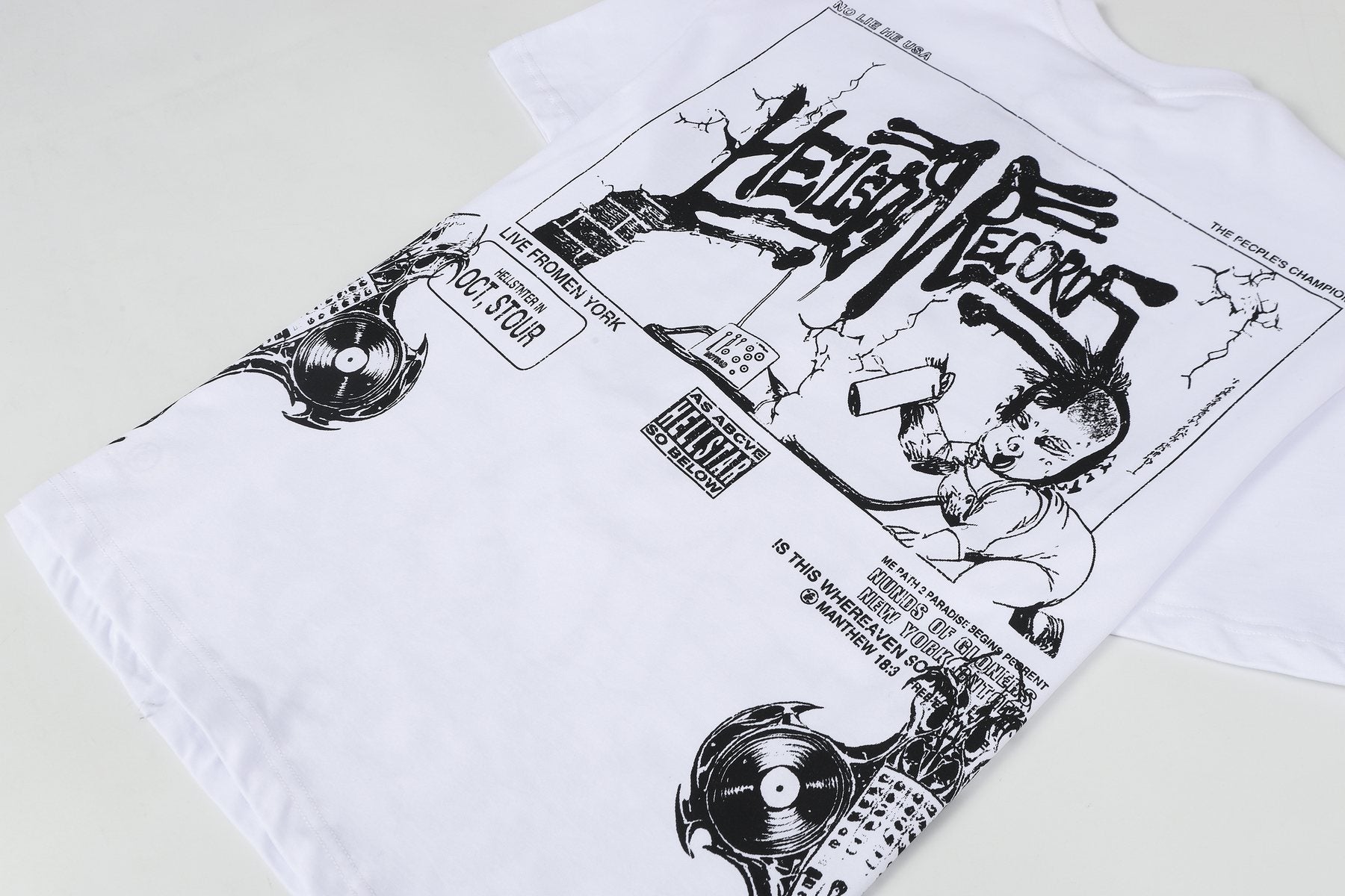 HS Front & Back Graphic Short-Sleeve T-Shirt ¡ª detail