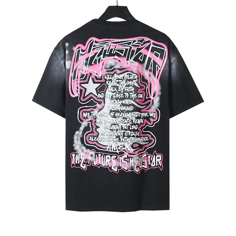 HS Washed Black Graphic T-Shirt ¡ª back