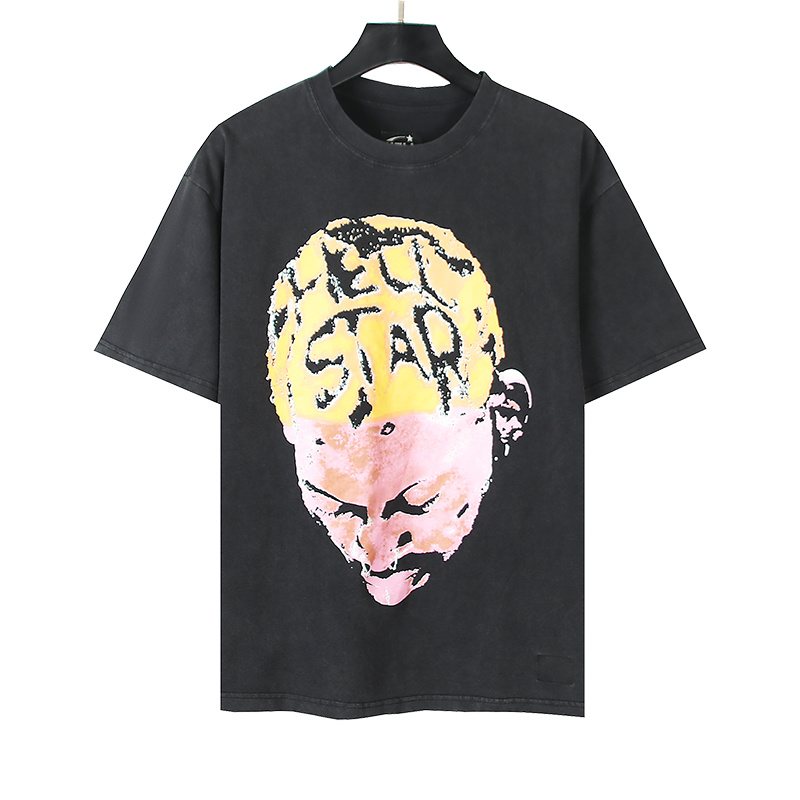 HS Flame Star Face Graphic T-Shirt ¡ª front