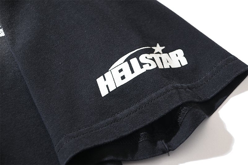 HS Pink-and-White Distressed Graphic T-Shirt ¡ª detail