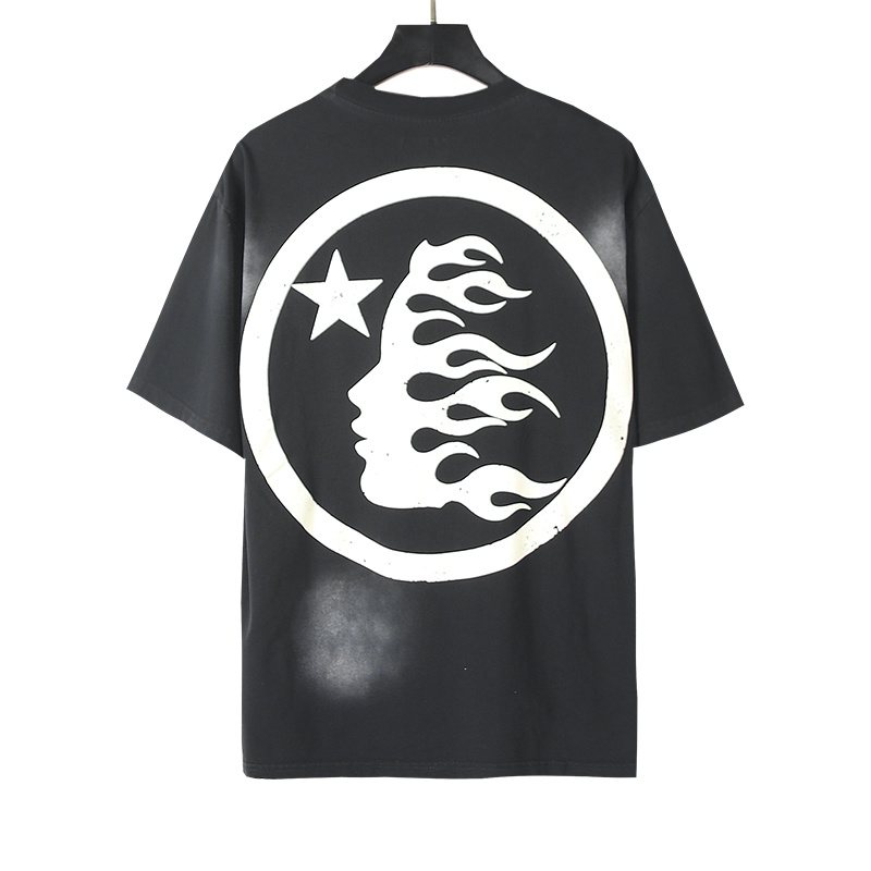 HS Flame and Star Graphic T-Shirt ¡ª back