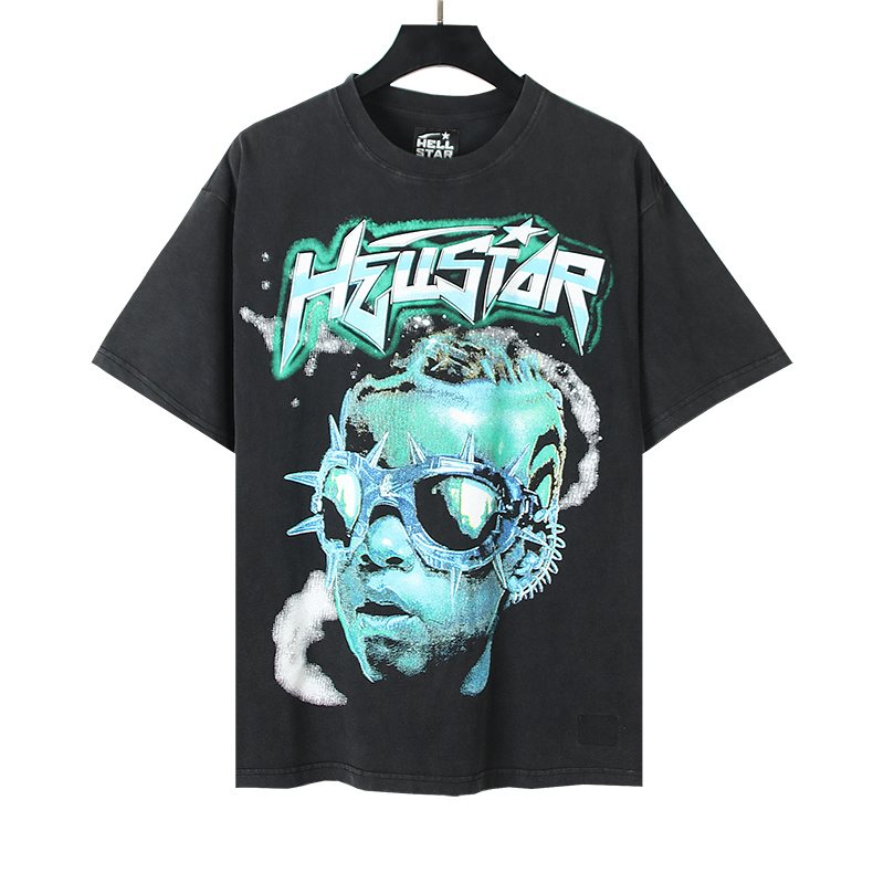 HS Washed Black Graphic Short-Sleeve T-Shirt ¡ª hero