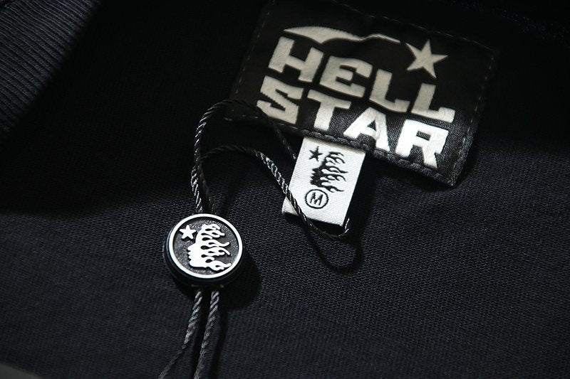 HS Helmet and Cracked Lightning Graphic T-Shirt ¡ª neck_label