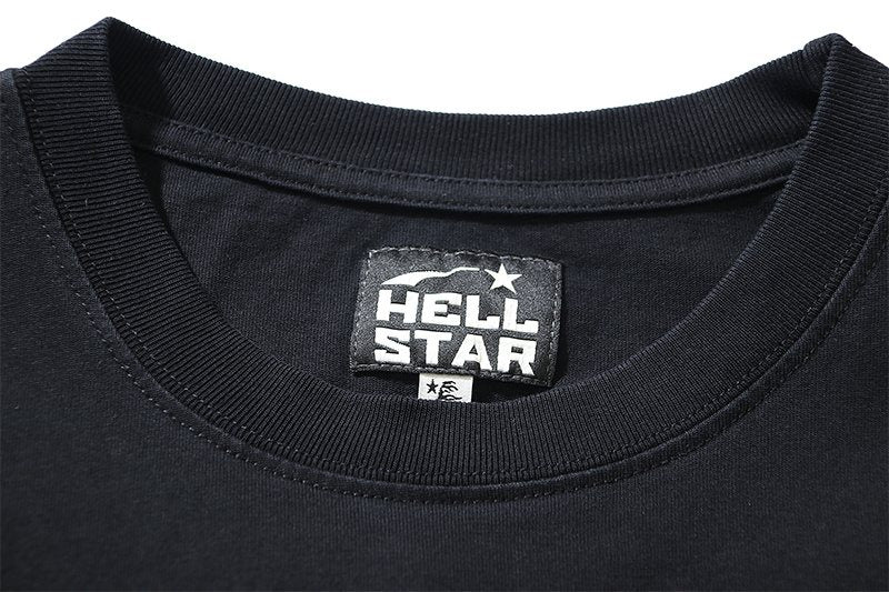 HS Helmet and Cracked Lightning Graphic T-Shirt ¡ª neck_label