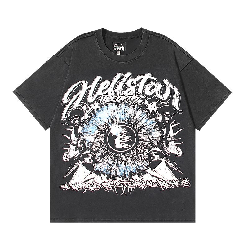 HS The World Is Yours Washed Black Graphic T-Shirt ¡ª hero