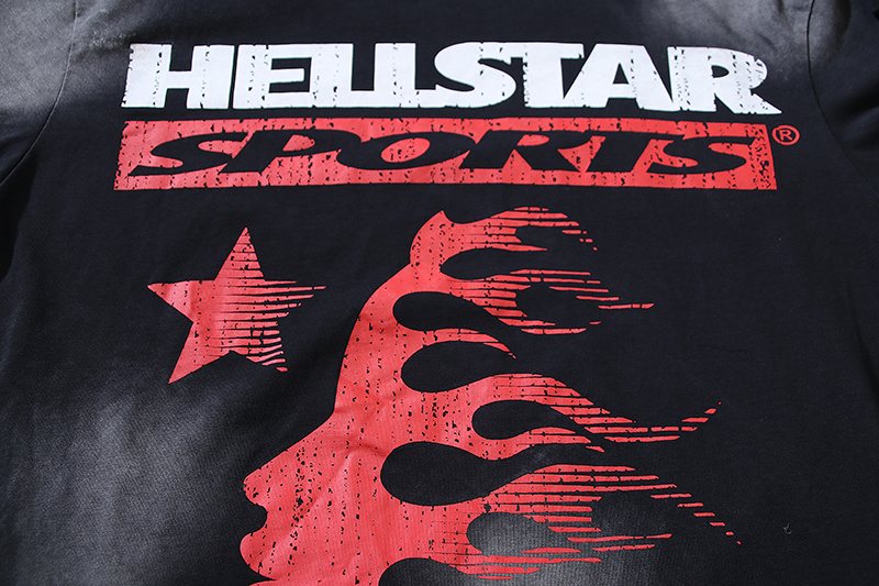 HS Distressed Graphic Short-Sleeve T-Shirt ¡ª detail
