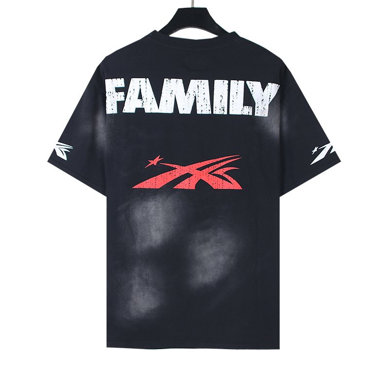 HS Distressed Graphic Short-Sleeve T-Shirt ¡ª back