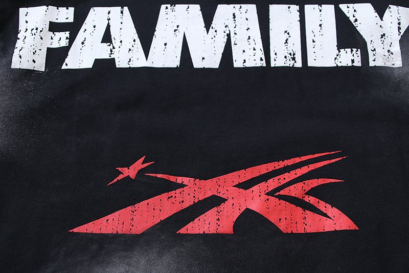 HS Distressed Graphic Short-Sleeve T-Shirt ¡ª detail