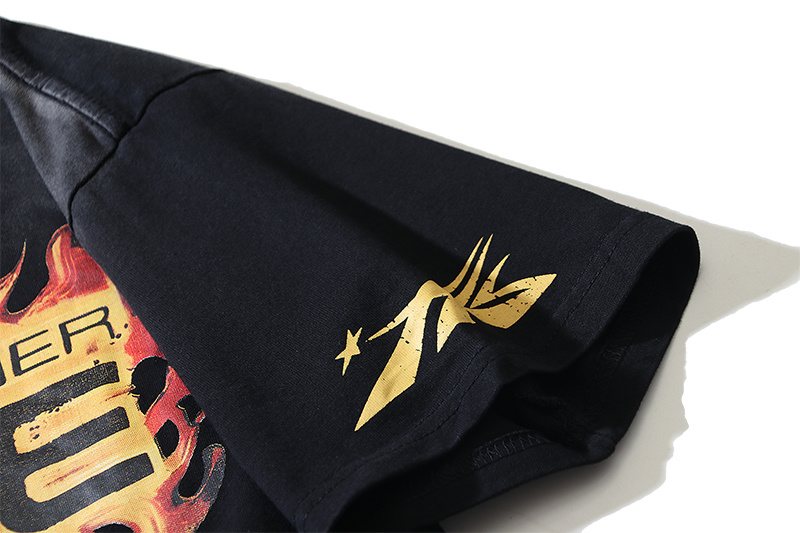 HS Inner Peace Flame Graphic T-Shirt ¡ª detail