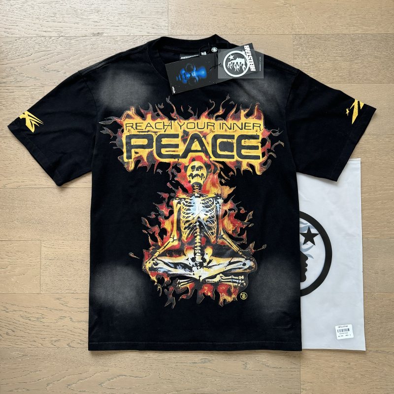 HS Inner Peace Flame Graphic T-Shirt ¡ª context