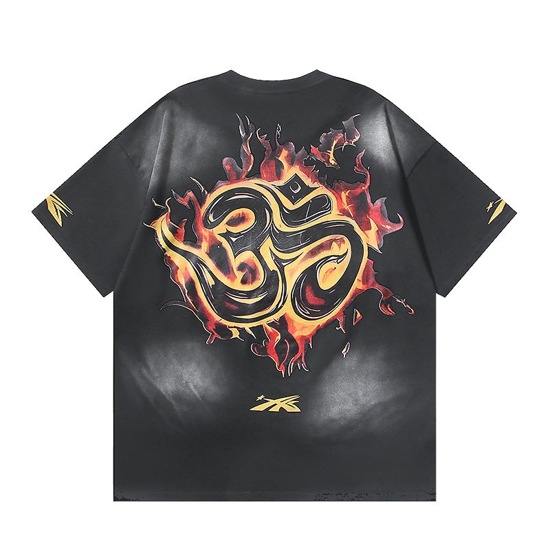 HS Inner Peace Flame Graphic T-Shirt ¡ª back