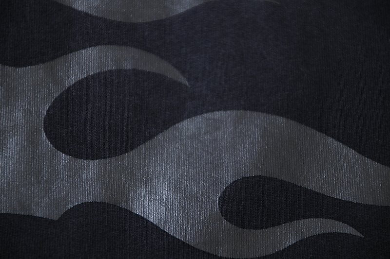 HS Flame Face Graphic T-Shirt ¡ª detail