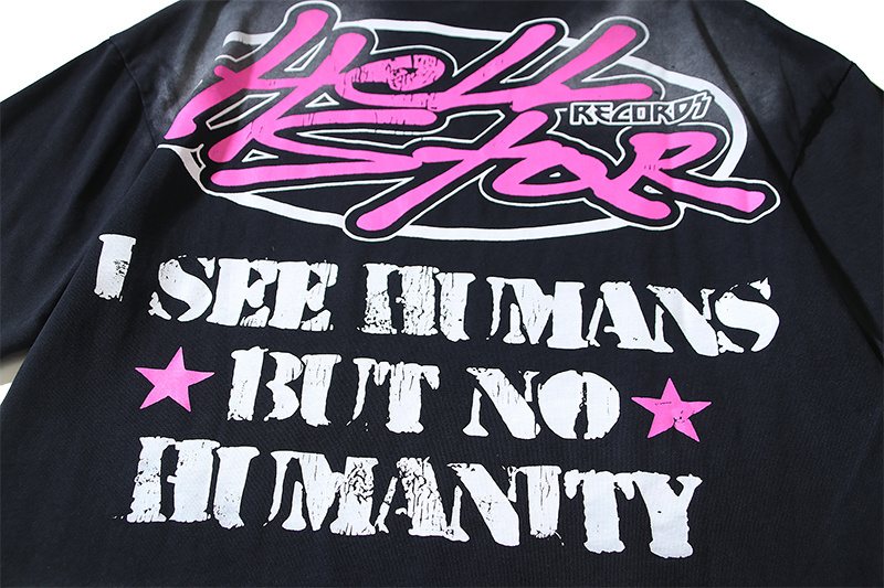 HS I See Humans But No Humanity Graphic T-Shirt ¡ª detail