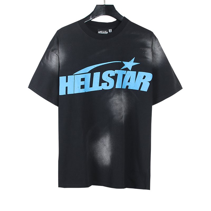 HS Blue Flame Star Graphic T-Shirt ¡ª front