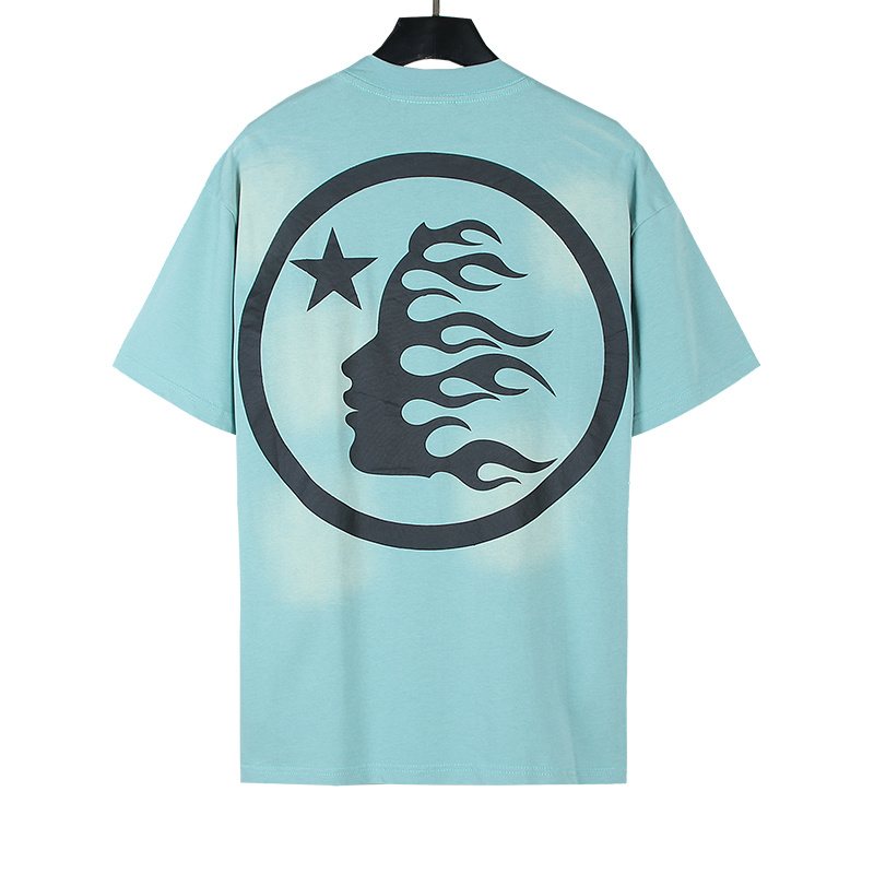 HS Flame and Star Graphic Short-Sleeve T-Shirt ¡ª back
