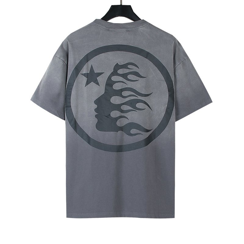 HS Flame and Star Graphic Short-Sleeve T-Shirt ¡ª back