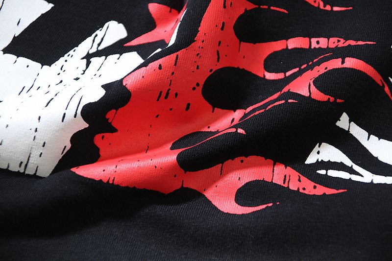 HS Flame Graphic Short-Sleeve T-Shirt ¡ª detail