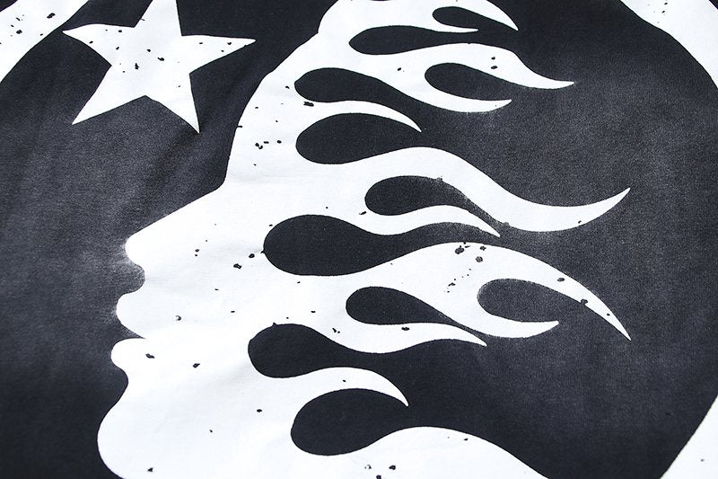 HS Flame Graphic Short-Sleeve T-Shirt ¡ª detail