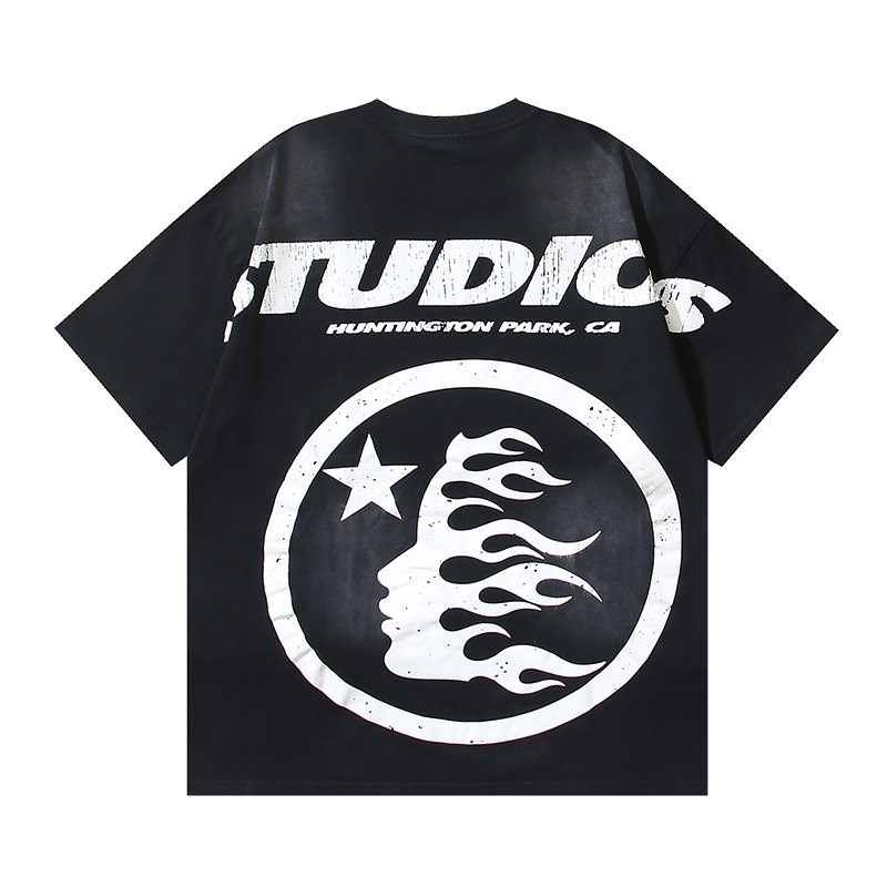 HS Flame and Star Graphic T-Shirt ¡ª back