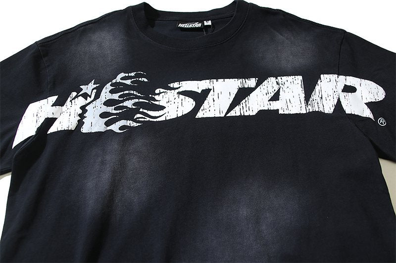 HS Distressed Graphic Short-Sleeve T-Shirt ¡ª detail