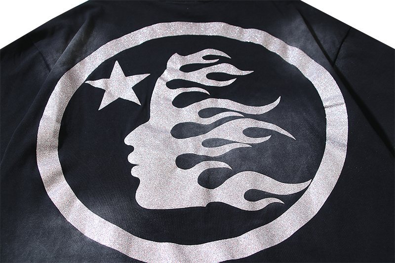 HS Shooting Star Flame Graphic T-Shirt ¡ª detail