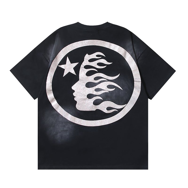 HS Shooting Star Flame Graphic T-Shirt ¡ª back