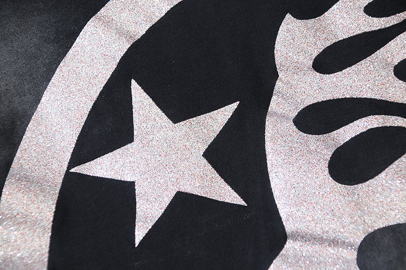 HS Flame Face Graphic T-Shirt ¡ª detail