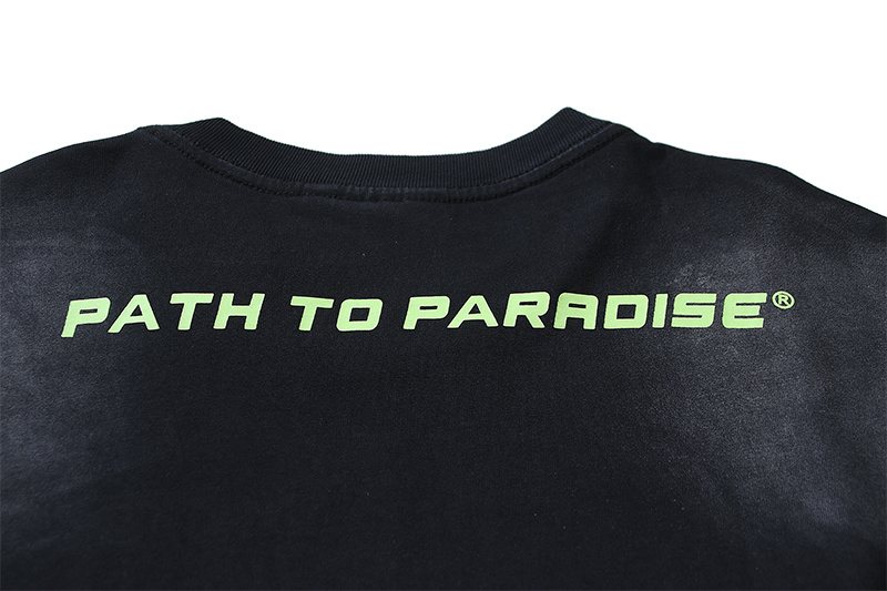 HS Distressed Graphic Short-Sleeve T-Shirt ¡ª detail