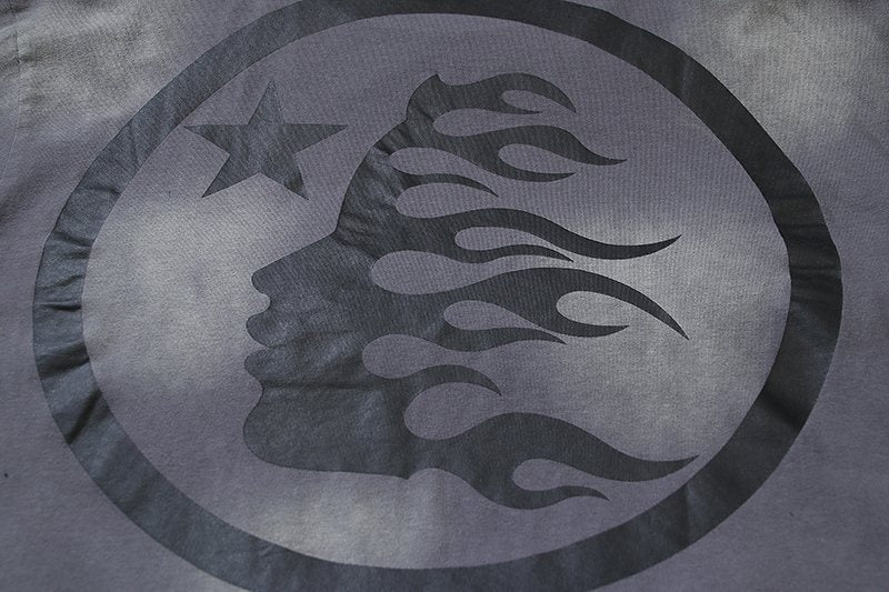 HS Star and Flame Graphic Short-Sleeve T-Shirt ¡ª detail