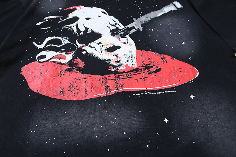 HS Paradise 2 Skull Graphic T-Shirt ¡ª detail