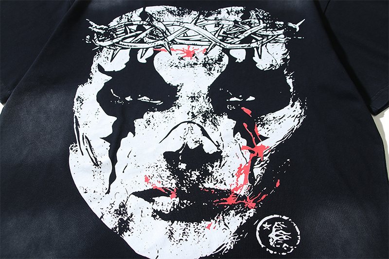 HS Distressed Graphic Short-Sleeve T-Shirt ¡ª detail