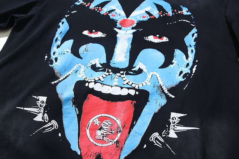 HS Flame Face Graphic T-Shirt ¡ª detail