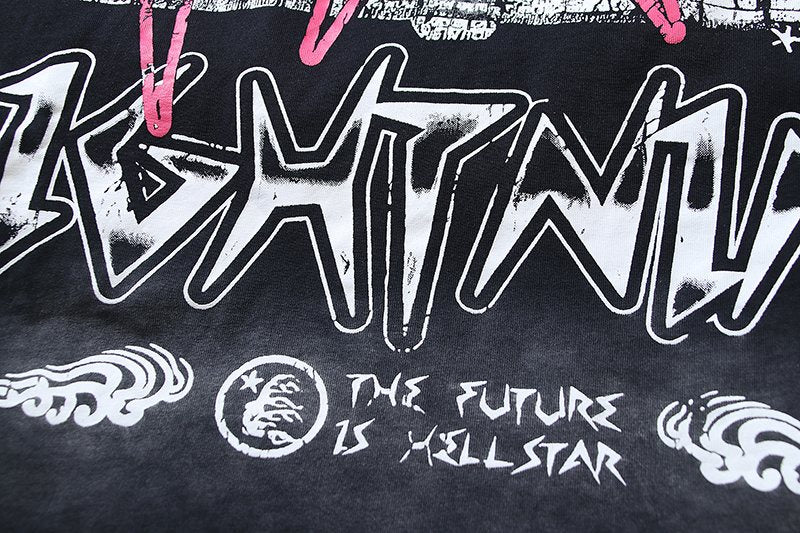 HS Graffiti Vehicle Graphic T-Shirt ¡ª detail