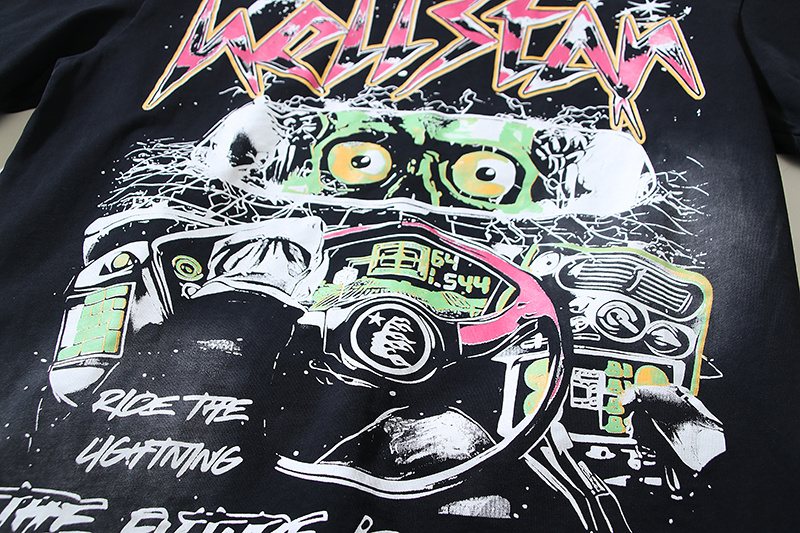 HS Graffiti Vehicle Graphic T-Shirt ¡ª detail