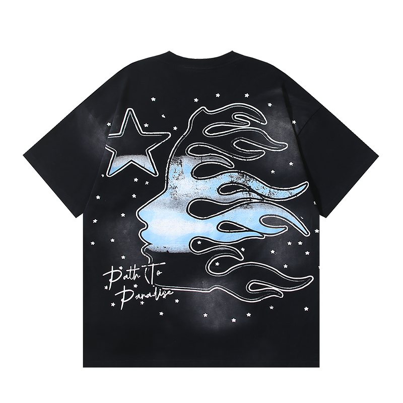 HS Mountain Flame Graphic T-Shirt ¡ª back