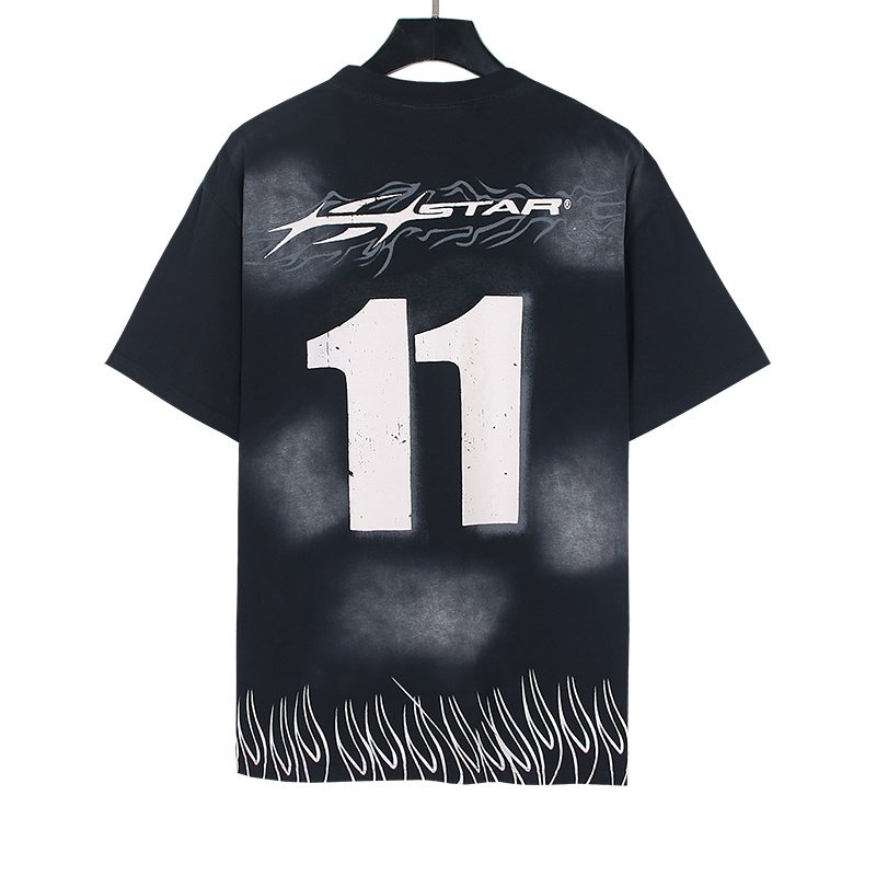 HS Flame Hem Graphic T-Shirt ¡ª back