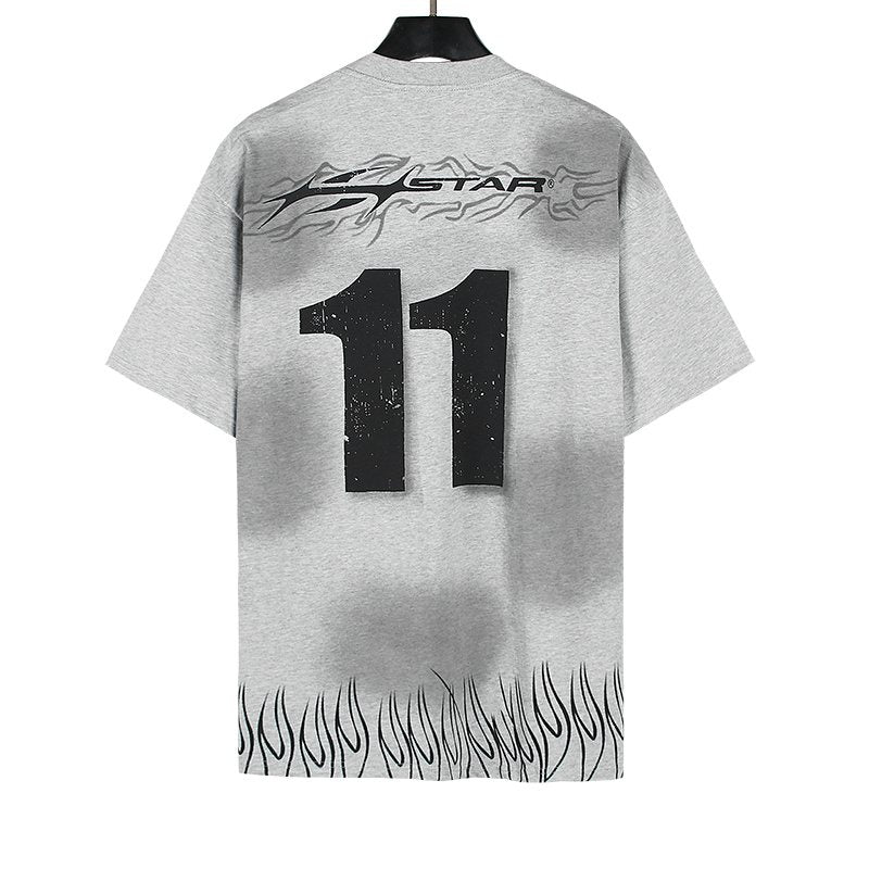 HS Flame Hem Graphic T-Shirt ¡ª back