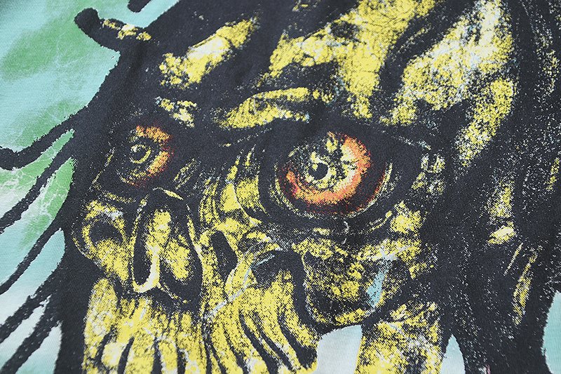 HS Path to Paradise Skull Graphic T-Shirt ¡ª fabric_closeup