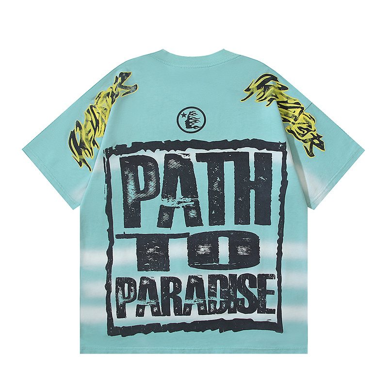 HS Path to Paradise Skull Graphic T-Shirt ¡ª back