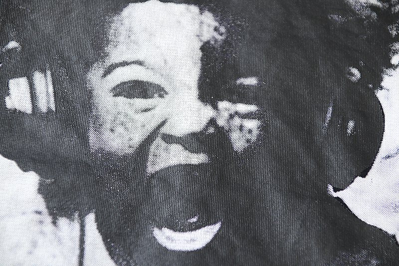 HS Washed Portrait Graphic T-Shirt ¡ª detail