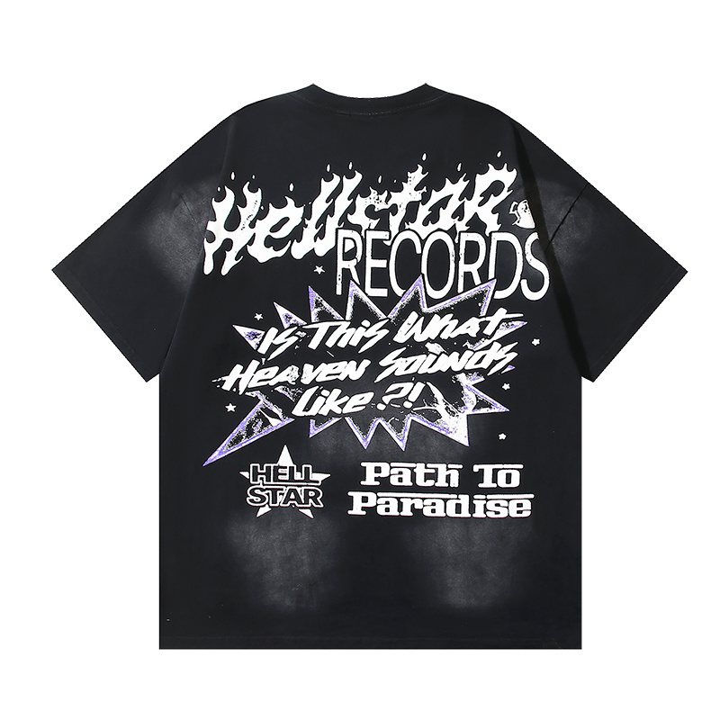 HS Washed Portrait Graphic T-Shirt ¡ª back