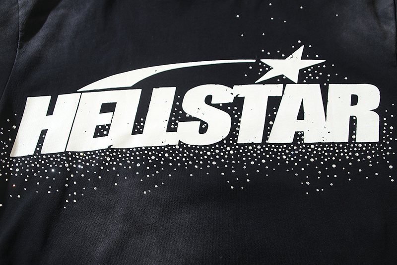 HS Rhinestone Graphic Short-Sleeve T-Shirt ¡ª detail