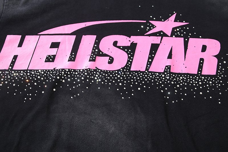 HS Rhinestone Graphic Short-Sleeve T-Shirt ¡ª detail