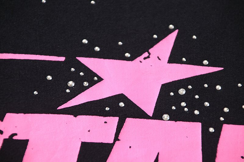HS Rhinestone Graphic Short-Sleeve T-Shirt ¡ª detail
