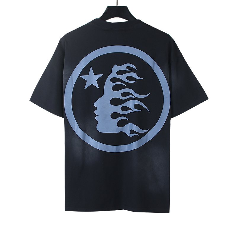 HS Star and Flame Graphic T-Shirt ¡ª back