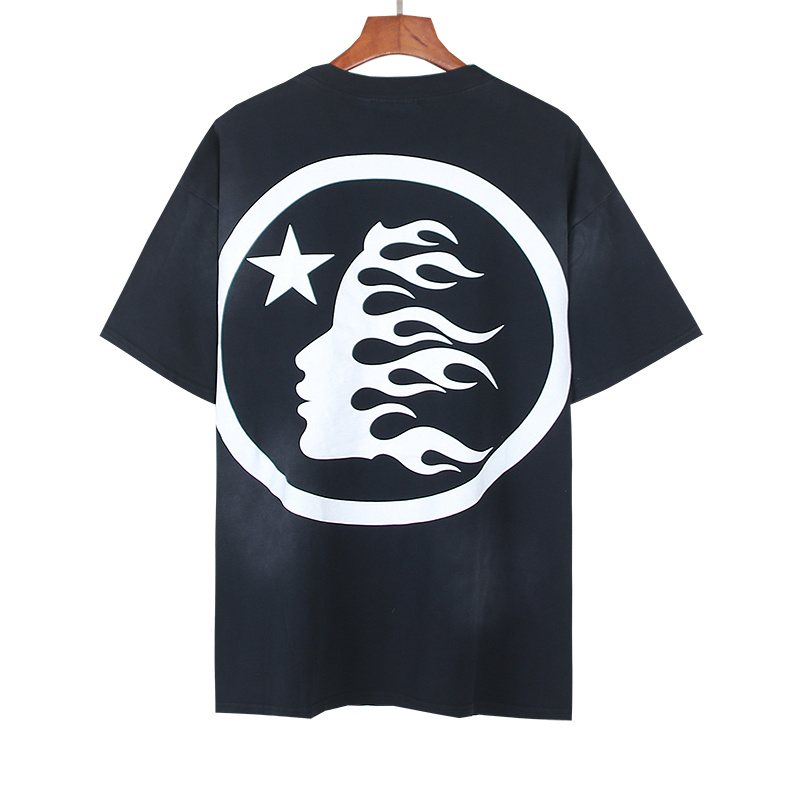 HS Star and Flame Graphic T-Shirt ¡ª back