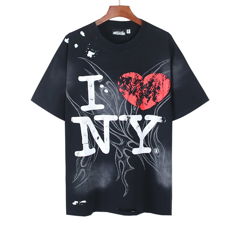 HS I Heart NY Distressed Graphic T-Shirt ¡ª front