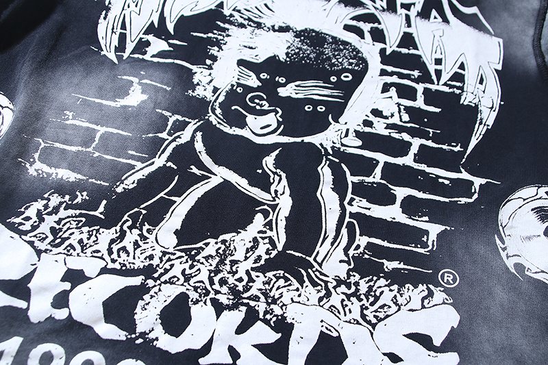 HS Distressed Graphic Short-Sleeve T-Shirt ¡ª detail