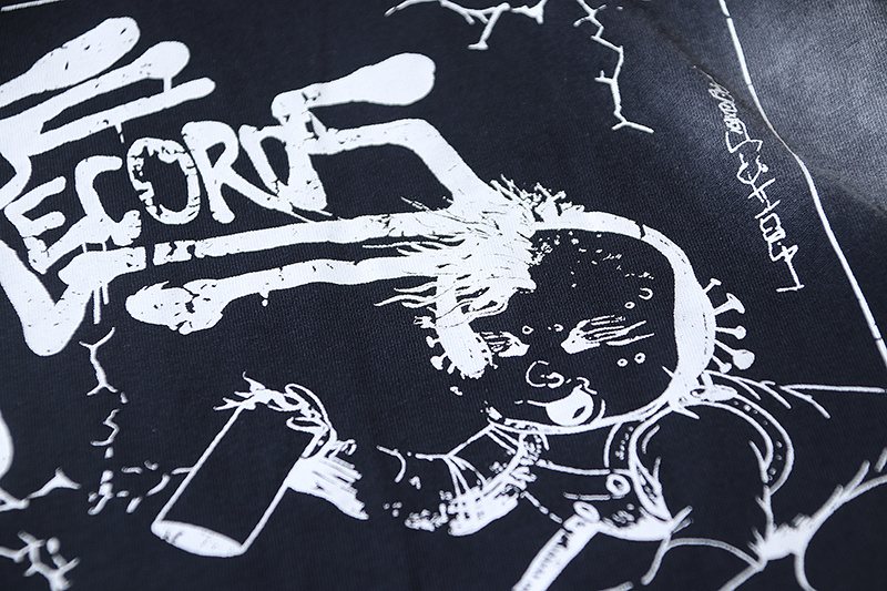 HS Distressed Graphic Short-Sleeve T-Shirt ¡ª detail